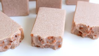 Pink Clay & Salt Soap Making
