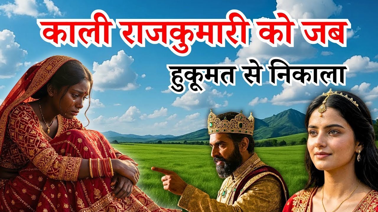 काली राजकुमारी ने जब हुकूमत में हिस्सा मांगा तो राजा ने उसे ऐसी सज़ा दी कि .. 😭 Royal Story