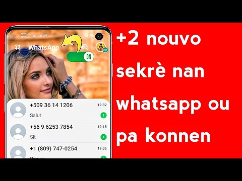 Men 2 nouvo sekrè nan whatsapp ou pa konnen ou pa dwe rate dènye a