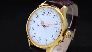 Celebrity 1900 Two train independent jumping second LeCoultre pocket watch movement Profile