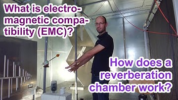 Virtual laboratory tour through our reverberation chamber or mode-stirred chamber at OVGU Magdeburg