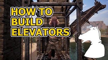 How to build ELEVATORS | CONAN EXILES