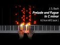 J S Bach Prelude And Fugue No 2 In C Minor BWV 847 Harpsichord 