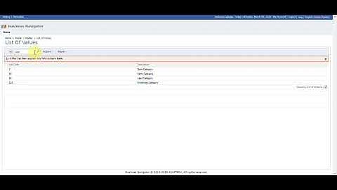 How to create Item category