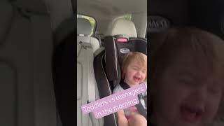 Teenager Life Vs Toddler Am I Right Or Am I Right