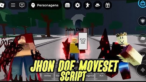 *NEW* 🟡😈JOHN DOE MOVESET SCRIPT OP | HABILITY 5 | CUSTOM | VFX | SFX