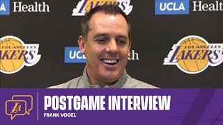 Lakers Postgame: Frank Vogel (1\/25\/21)