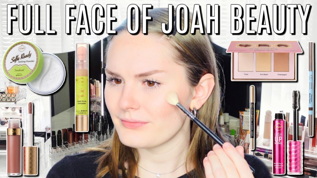 FULL FACE OF TESTING JOAH BEAUTY MAKEUP | DRUGSTORE MAKEUP TUTORIAL 2021 | HITS & MISSES