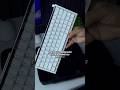 Esse aki é o IQUNIX ez63 #unboxing #smartphone #beats #gaming #keyboard #tech #funk #pcgaming #tws