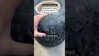 Win a $500 Gas Card with your sidewall repair! #flattire #offroad #gluetread