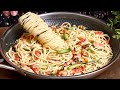 Die leckerste Pasta mit Zucchini und Speck in 5 Minuten! Schnell und unglaublich einfach!