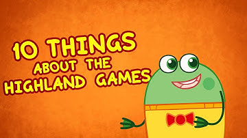 10 Things about The Highland Games | Facts for Kids🧭 Hogie the Globehopper | Cartoons for Kids