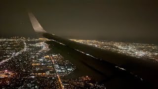 Stunning Night Los Angeles Landing - American - Airbus A321-200 - LAX - N134AN - SCS Ep. 314