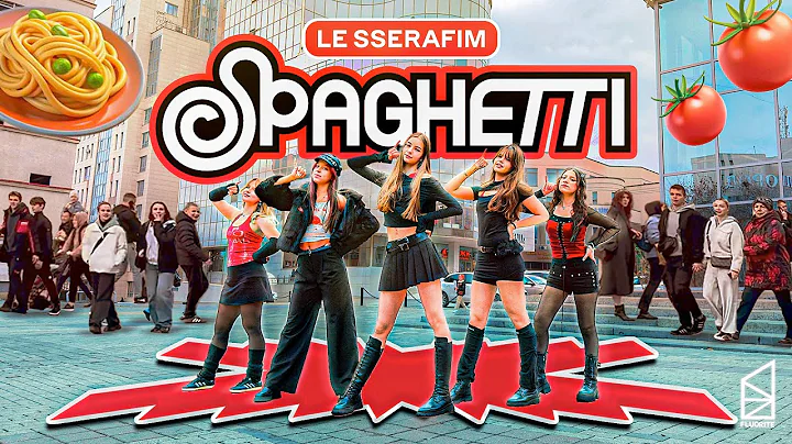 [KPOP IN PUBLIC | ONE TAKE] LE SSERAFIM (르세라핌) ‘SPAGHETTI‘ | Dance Cover by FLUORITE