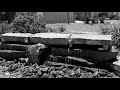 Black and white video of a fountain in Excelsior Springs Missouri