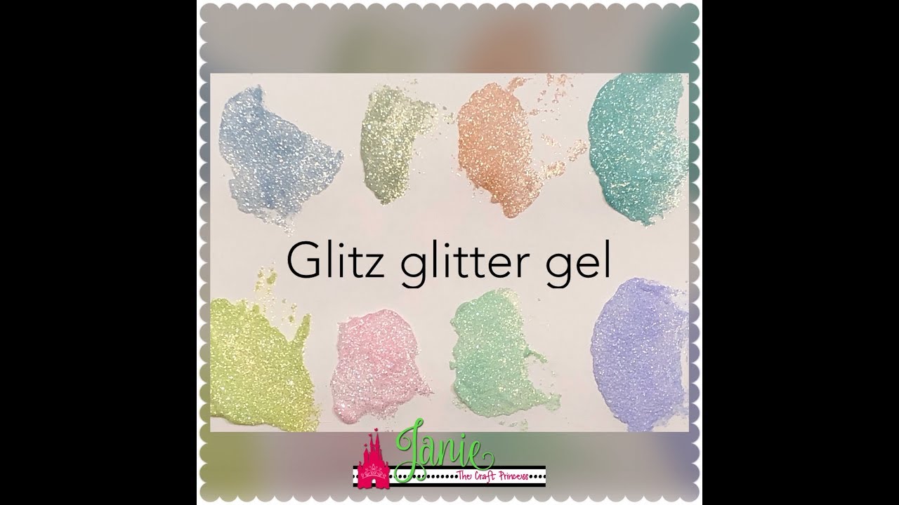How To Custom Color Glitz Glitter Gel by Gina K Designs