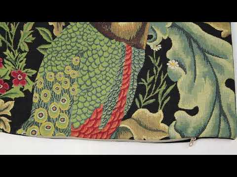 Peacock by William Morris cushion covers