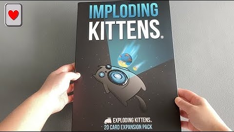 【Unbox】Imploding Kittens (1st Expansion Pack)