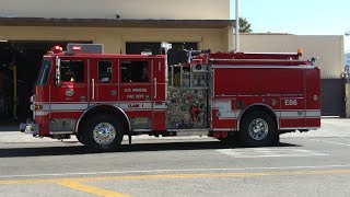 LAFD Engine 86 (Reserve) Responding