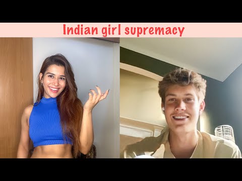 Omegle but they love Indian girls 😉 | Dhruvi Nanda