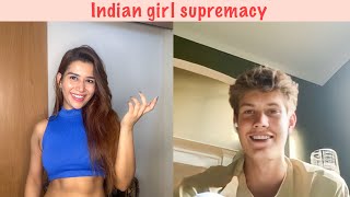 Omegle but they love Indian girls 😉 | Dhruvi Nanda