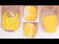 ☀️ YELLOW SUMMER NAIL IDEAS | cute and easy summer nail art