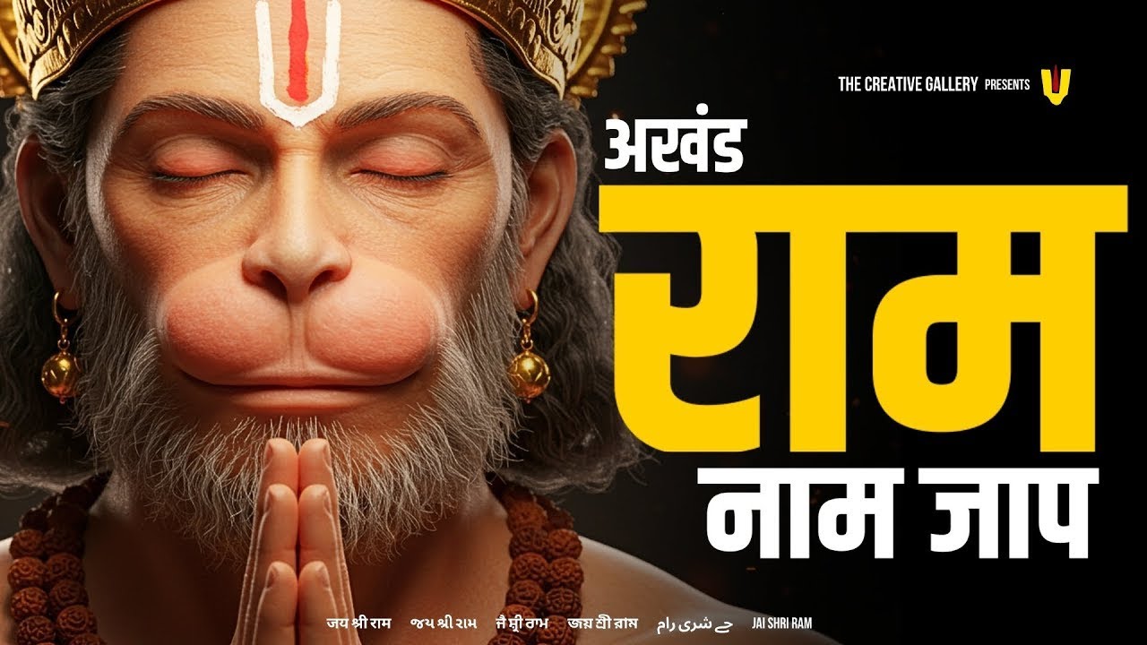 अखंड राम नाम जाप 11000 बार | Shri Ram Naam Jaap 11000 Times | Ram Ram Chanting श्री राम नाम जाप