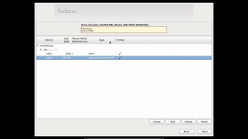 LVM on Fedora / Red Hat