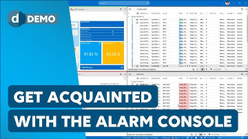Get Acquainted with the Alarm Console