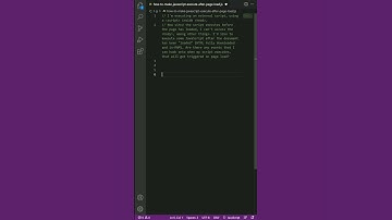html - How to make JavaScript execute after page load?