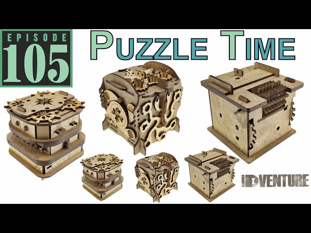 Cluebox MEGABOX: Davy Jones' Locker - Escape Room in a box, Wooden Puzzle  Boxes