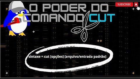 O básico do comando cut #linux