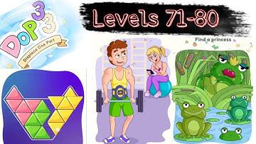DOP 3 : Displace One Part  -  Levels 71 - 80 Gameplay Walkthrough (Android,ios)