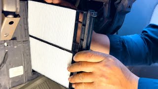 Cabin air filter on Nissan Frontier 98-01 @elchanojose