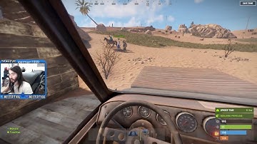 Moist Crit1kal runs over everyone on the OTV Rust server