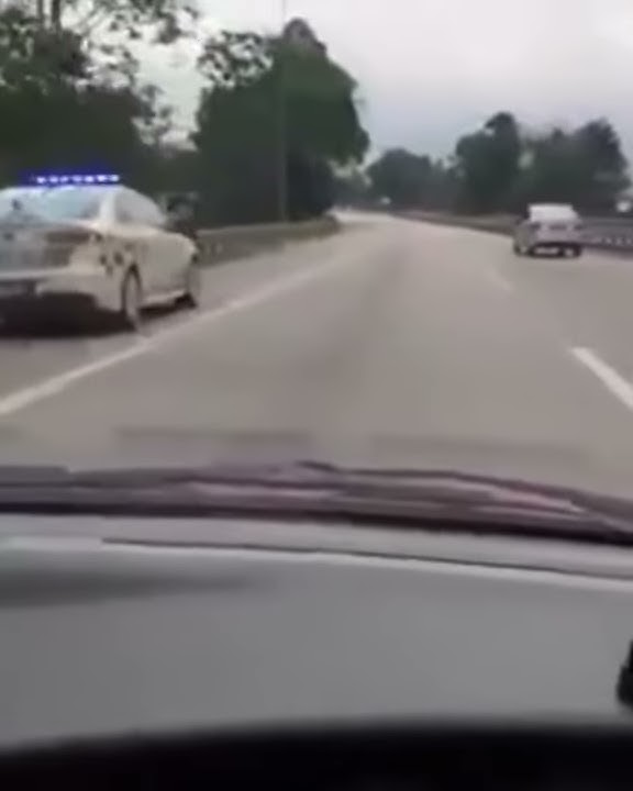 Kental jiwa brader ni kena kejar polis