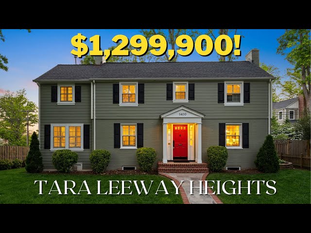 1400 N Ivanhoe St | Tara Leeway Heights | Arlington VA Home For Sale