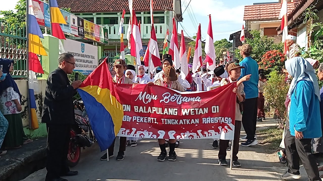 Karnaval HUT RI Ke-77 SDN Balapulang Wetan 01 Tahun 2022
