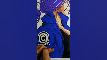 How is it😉 | Future trunks from dragon Ball z 😍🔥 #shorts