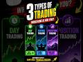 3 Types of Trading Every Beginner Must Know! (Don’t Start Before This)