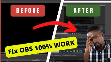 How to fix OBS black screen on Windows 10 (100% Solve Method) l How To Fix OBS Black Screen 2022