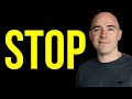Don&#39;t do it! A message to every day trader