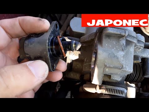 Daewoo Lanos idle air control valve replacement