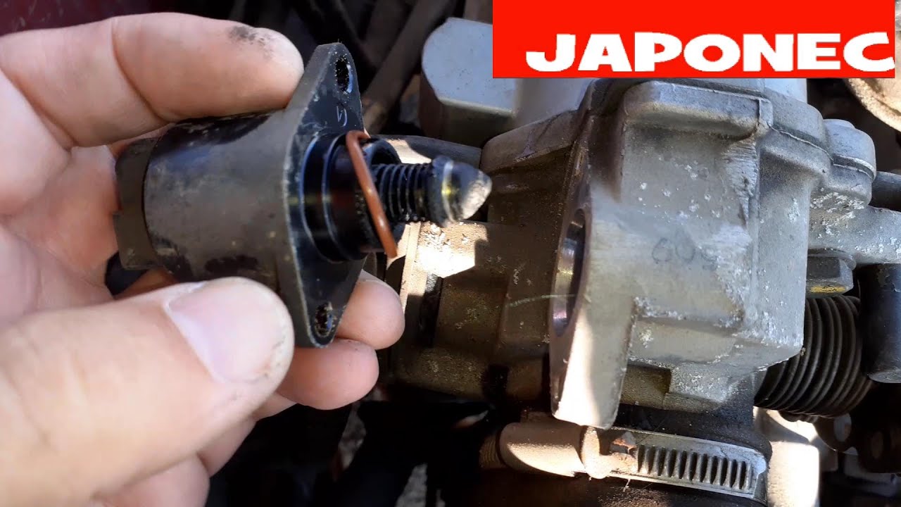 Daewoo Lanos idle air control valve replacement YouTube