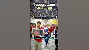 Toppers Gang | Where are you all going #jeemains2025 #result #topper #kota