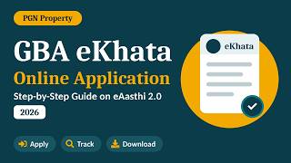 How to Apply for GBA eKhata Online on eAasthi 2.0 (Apply, Track & Download) screenshot 3