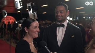 John Sutton Drops Tuxedo Brand On Dally M Red Carpet 2018