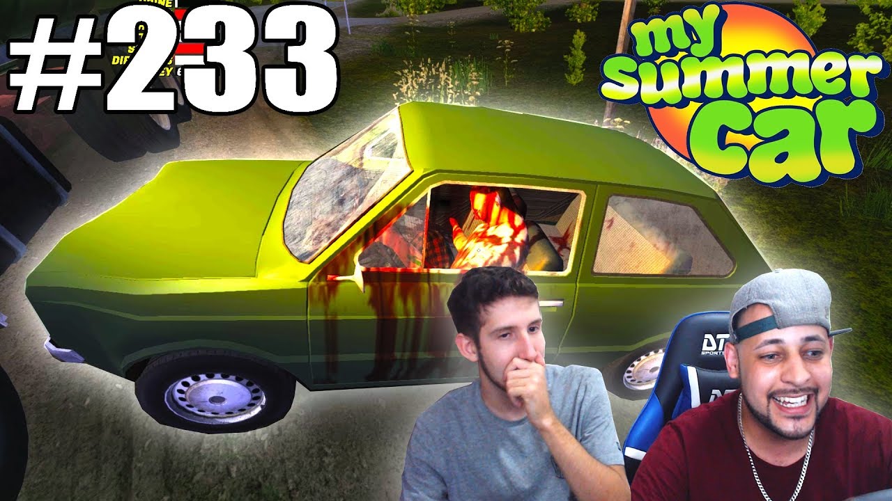 My Summer Car - MAICOSOFT MATOU O DOIDO DO CARRO VERDE DE PROPÓSITO! 