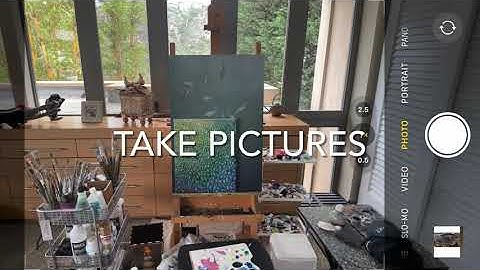 Art studio Lesson with Merged XR in 3 Steps: 1.scan 2. take. picture walk and walk & talk