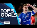 Top 5 Goals | Day 2 | Preliminary Round | Men&#39;s EHF EURO 2022